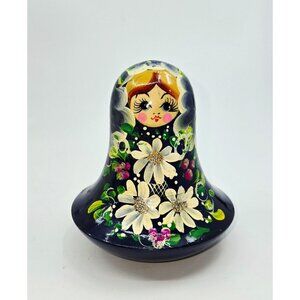 Wooden Russian doll chime toy